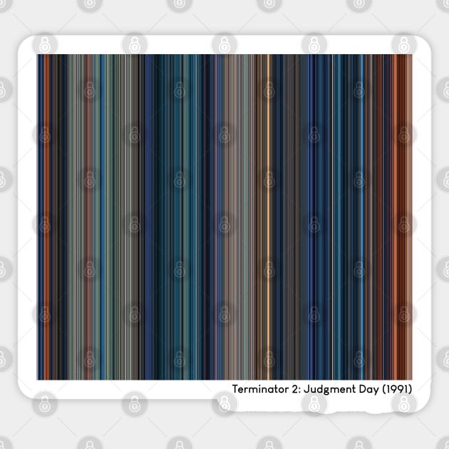 Terminator 2: Judgment Day (1991) - Every Frame of the Movie Sticker by ColorofCinema